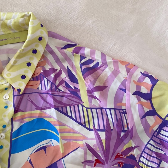 NWT Sandro x Louis Barthelemy Silk Set - Picture 8 of 13